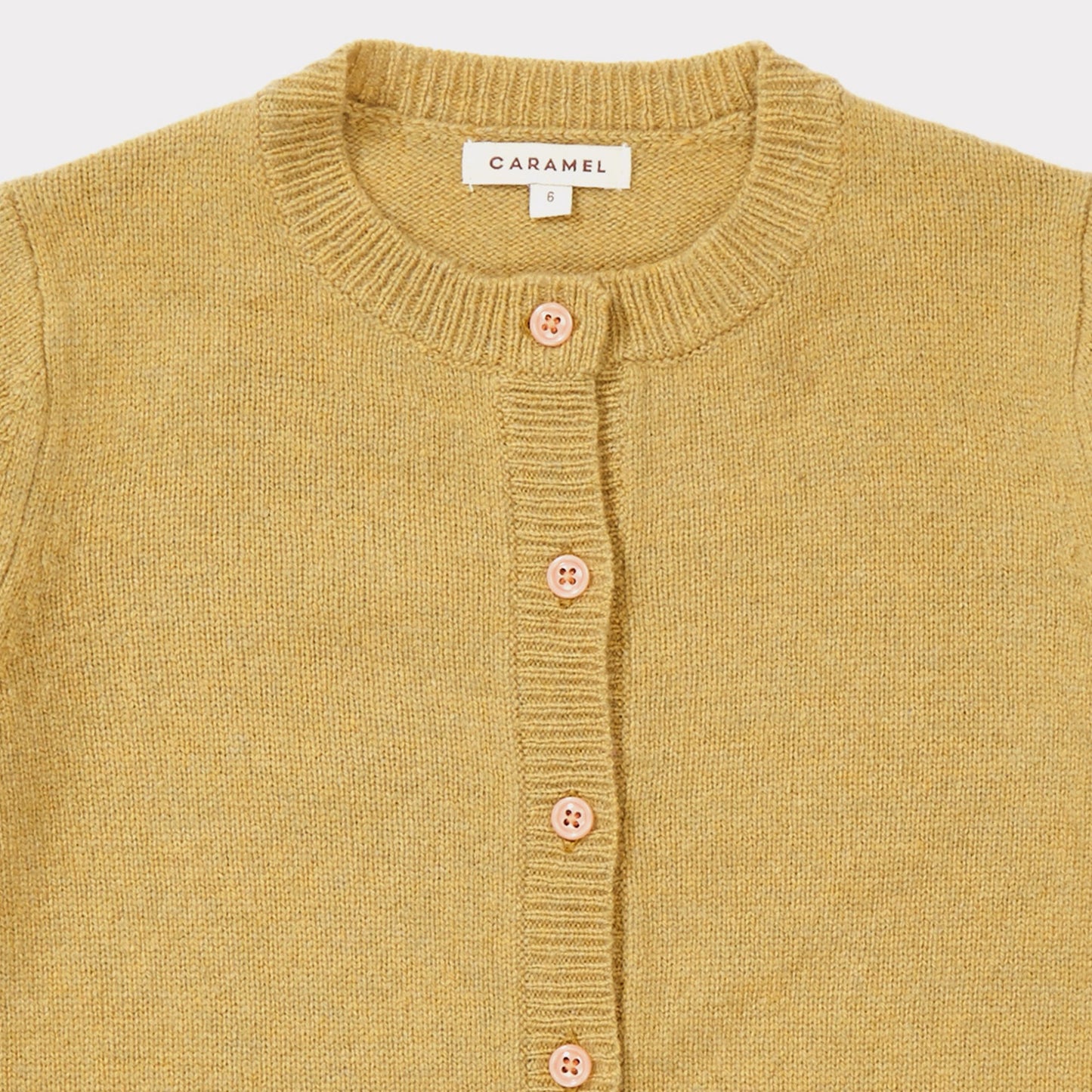 Girls Sand Merino Cardigan