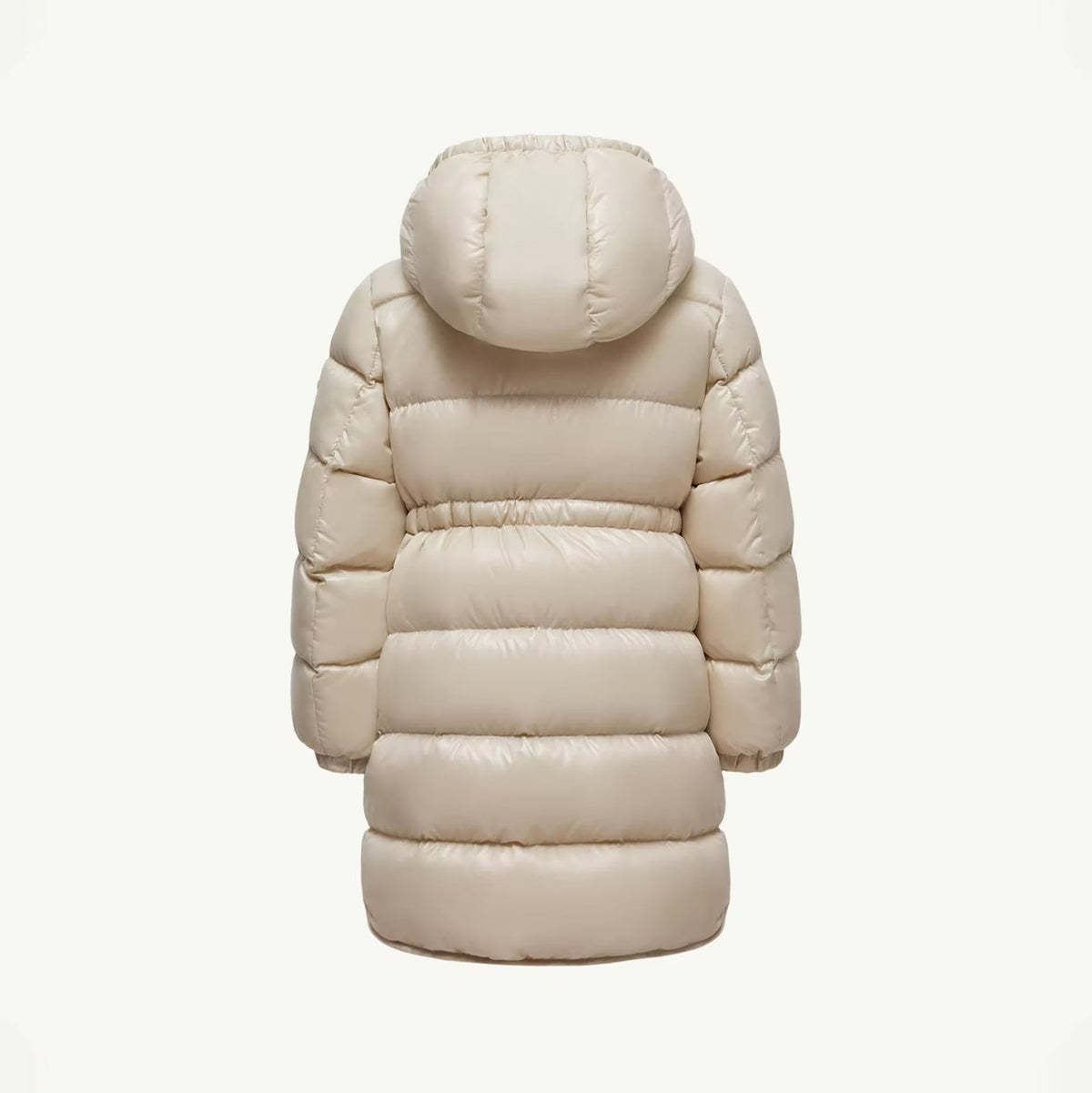 女童浅米色"DACCA"羽绒服