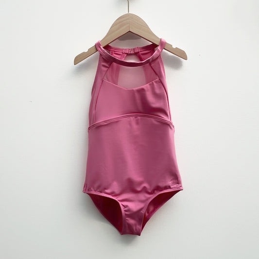 女童粉色"Lennon"芭蕾舞连体衣(LUB930/SACHET PINK)