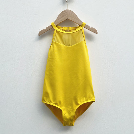 女童黄色"Lucy"芭蕾舞连体衣(LUB813/YELLOW)