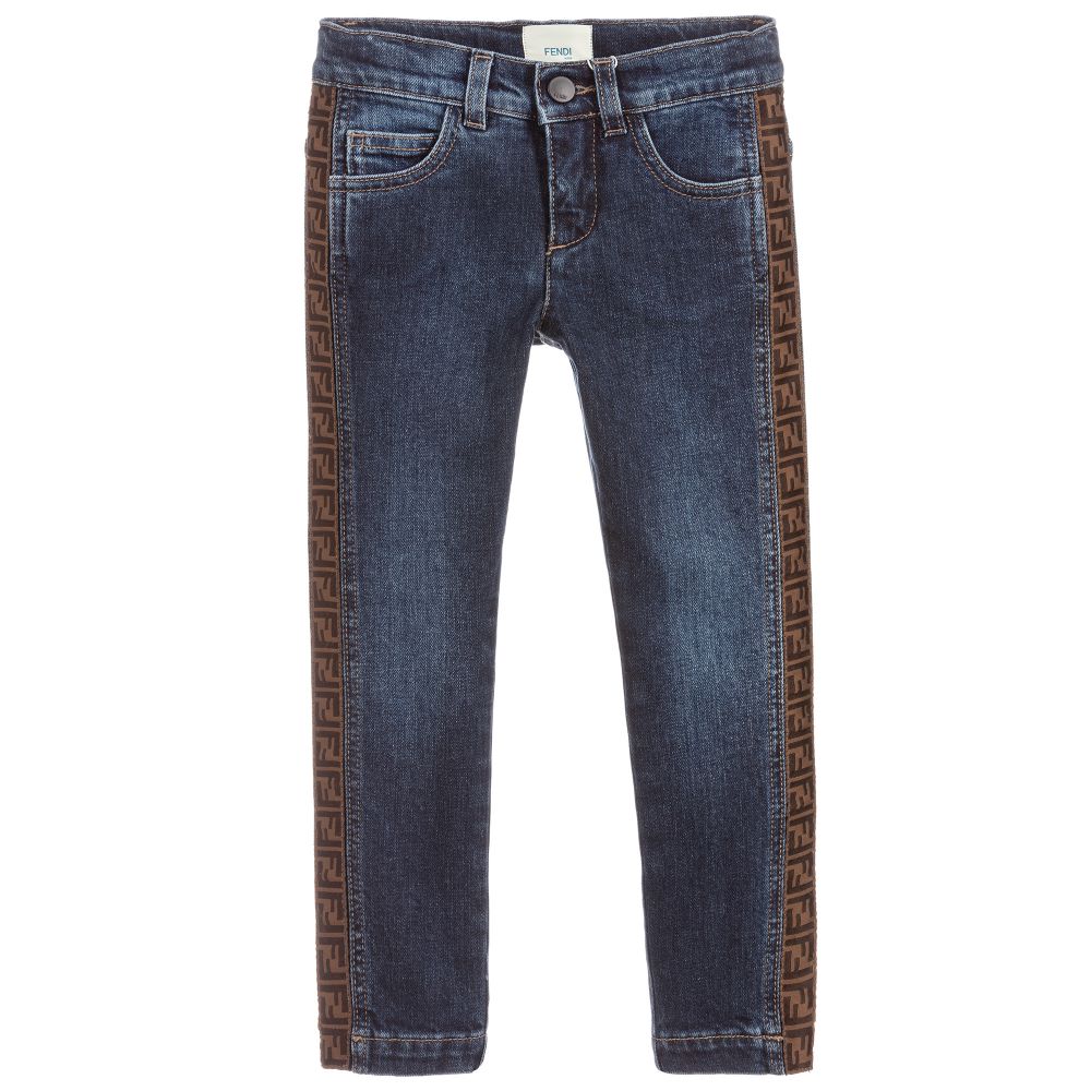 Boys Blue Denim Stretch Jeans