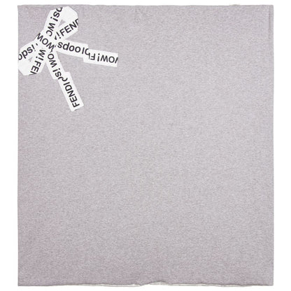 Baby Grey Cotton Square Scarf（83cm）