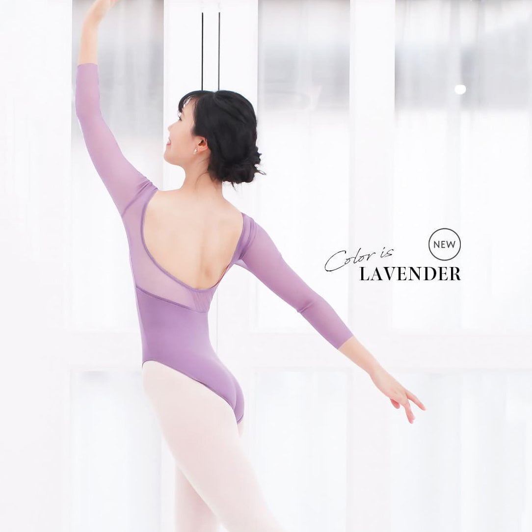 女童薰衣草"flora1/lavender"芭蕾舞连体衣