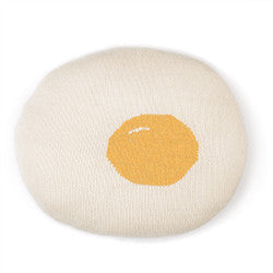 Baby White Egg Shaped Pillow