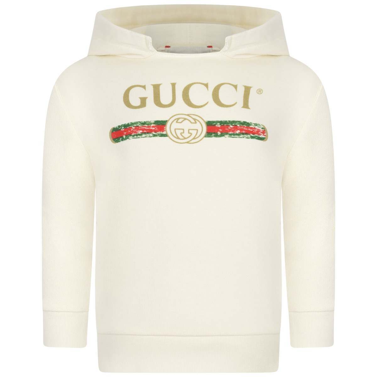 Ivory Hooded Baby Sweater