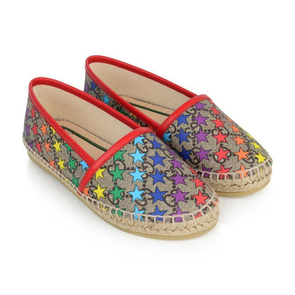 GG Rainbow Star Espadrilles
