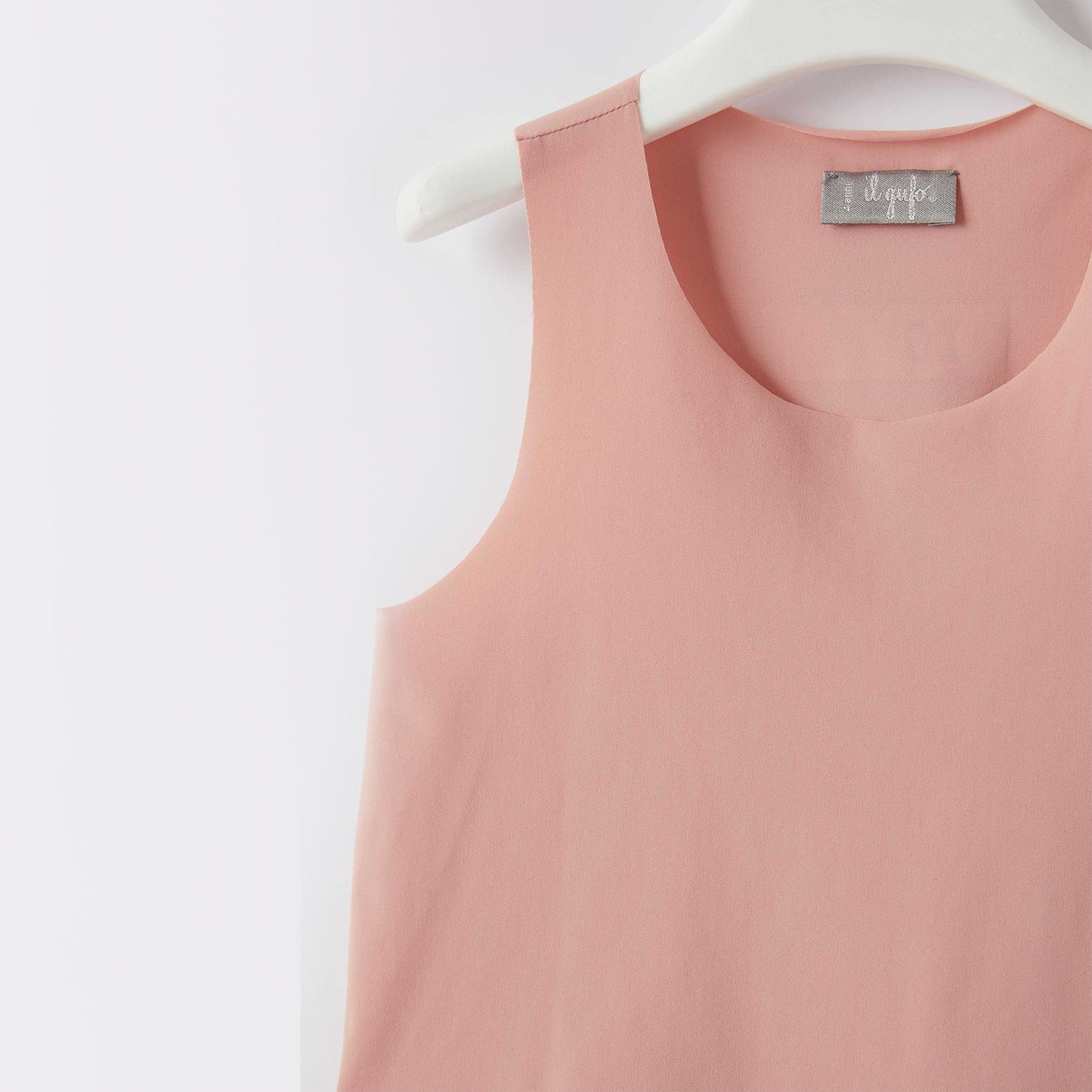 女童玫瑰粉背心