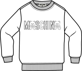 Boys & Girls Navy Logo Sweatshirt