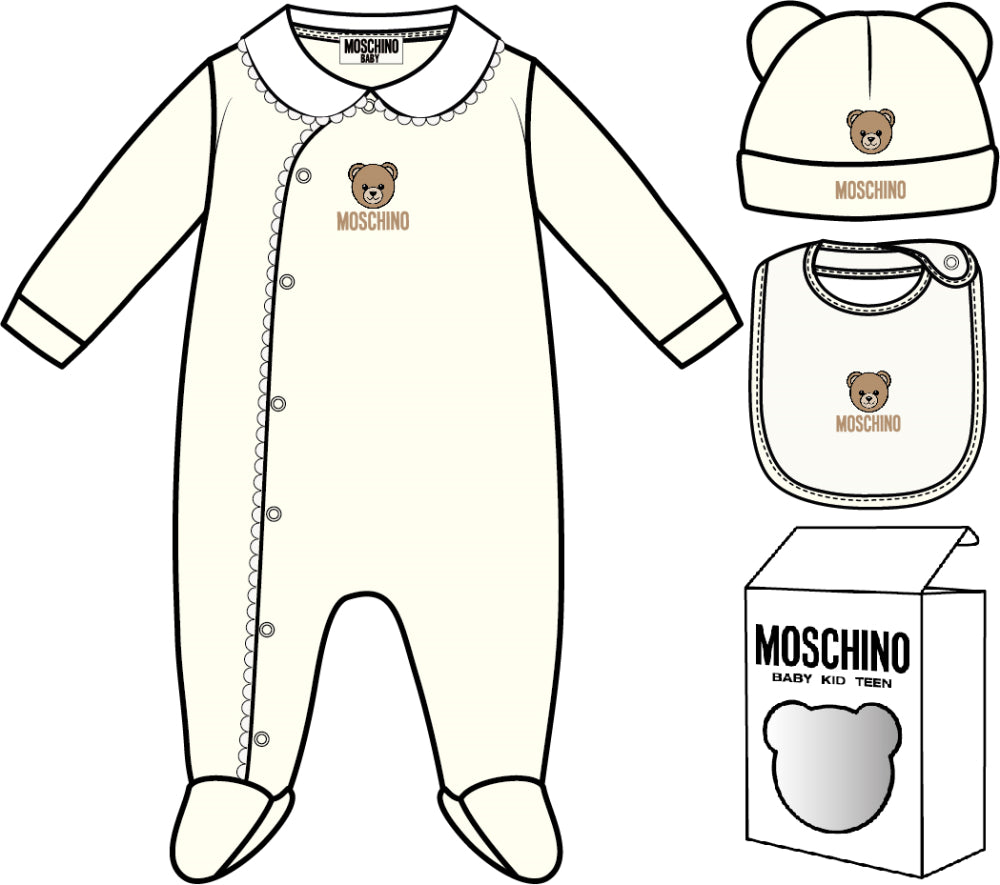 BABYGROW BIB+HAT SET