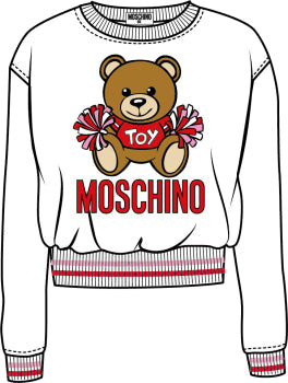Boys & Girls White Bear Sweatshirt