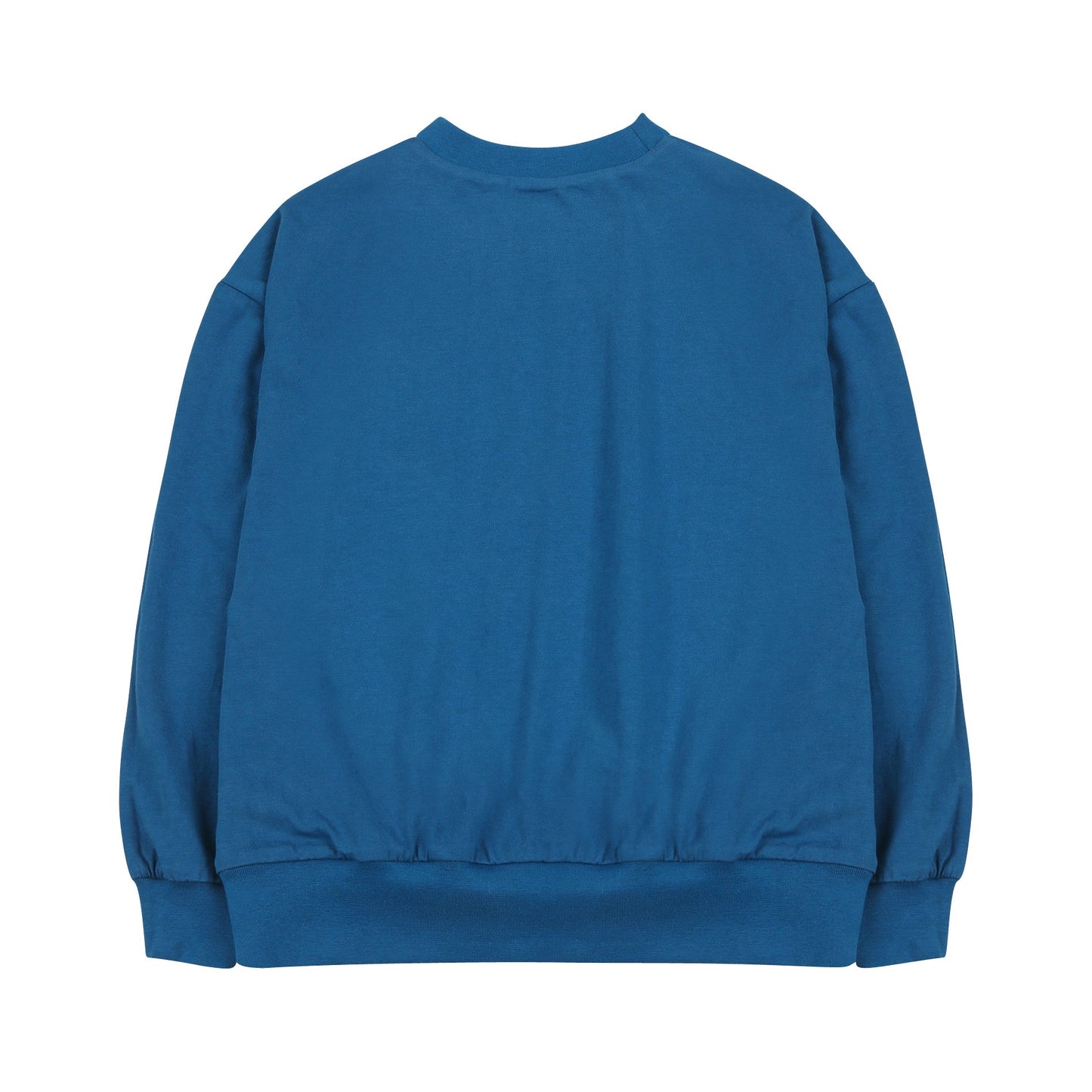 儿童蓝色双面棉卫衣