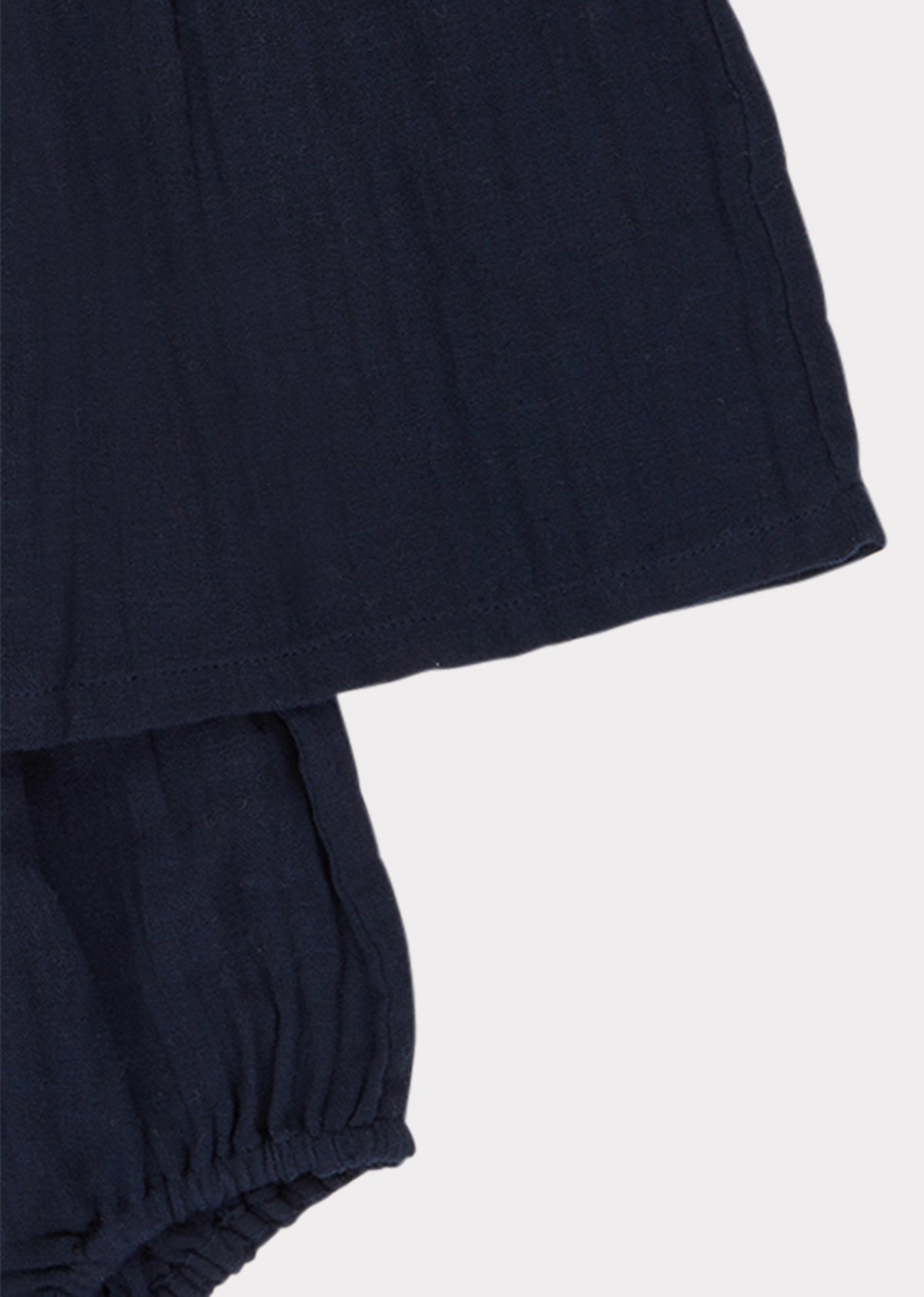 Baby Girls Dark Navy Mallard Tunic Set