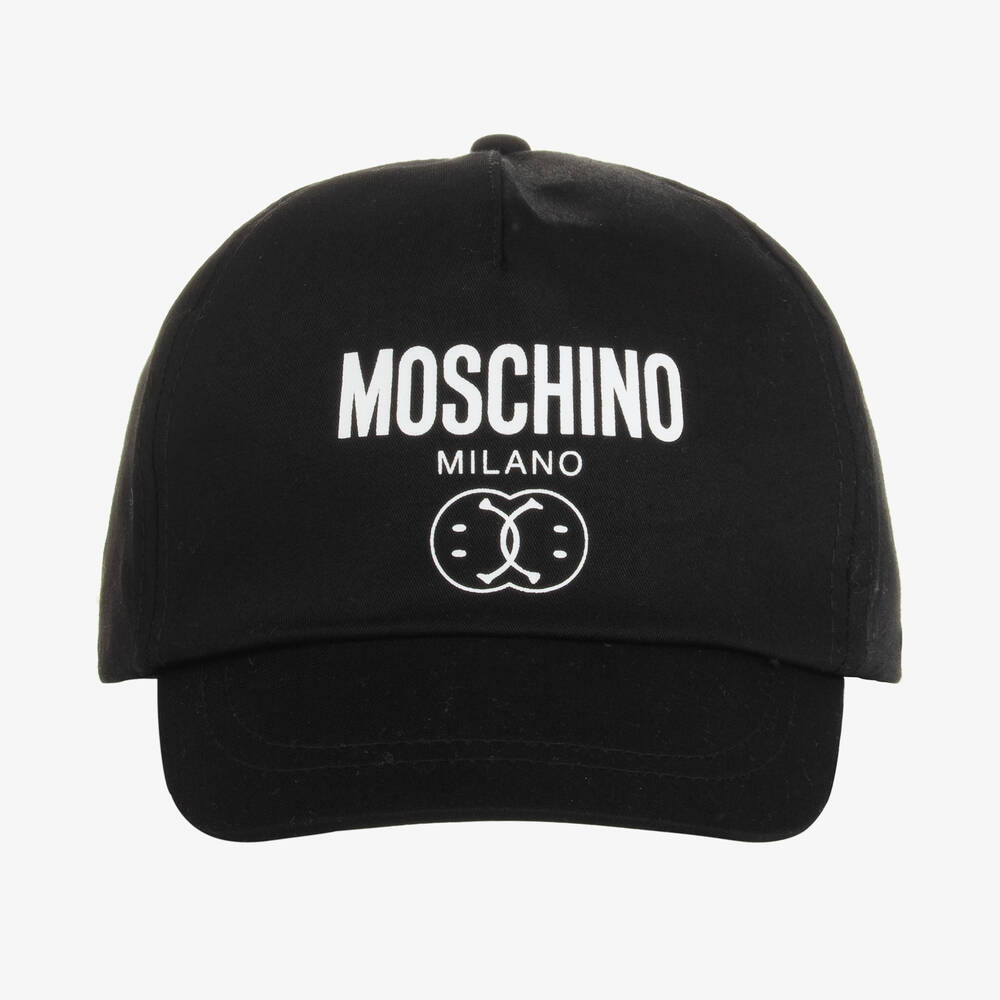 男童黑色Logo棒球帽
