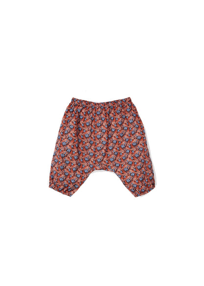 Baby Girls Poppy Printing Cotton Trousers