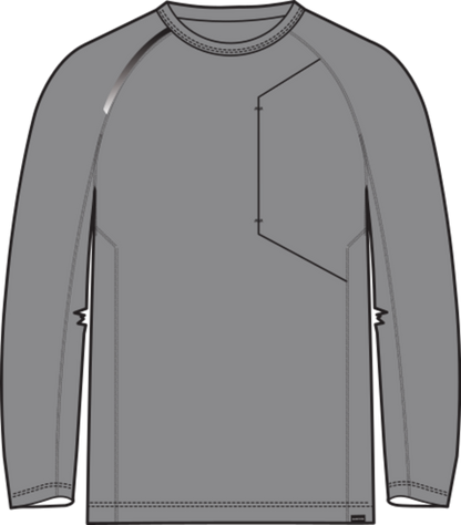 Men's Multipath Grid Crewneck Fleece
