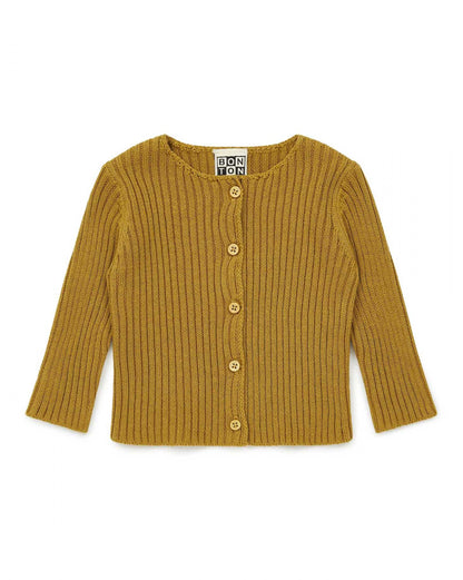CARDIGAN COTES 2X2 UNI