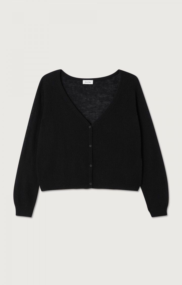 GILET COURT ML COL V
