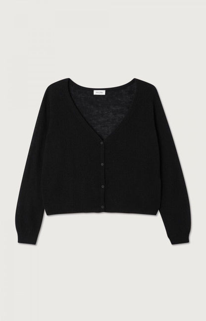 GILET COURT ML COL V