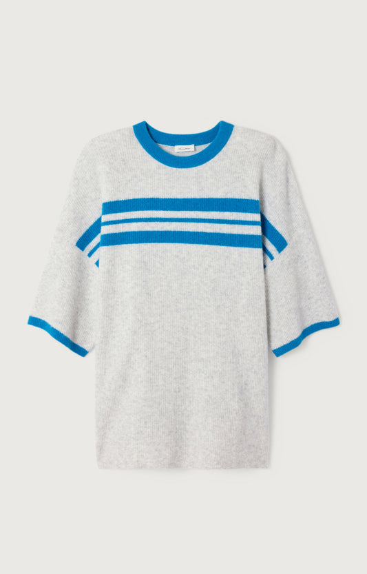 PULL MI LONG COL ROND