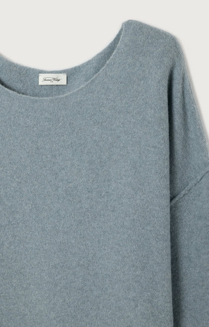 PULL BOULE ML COL BATEAU