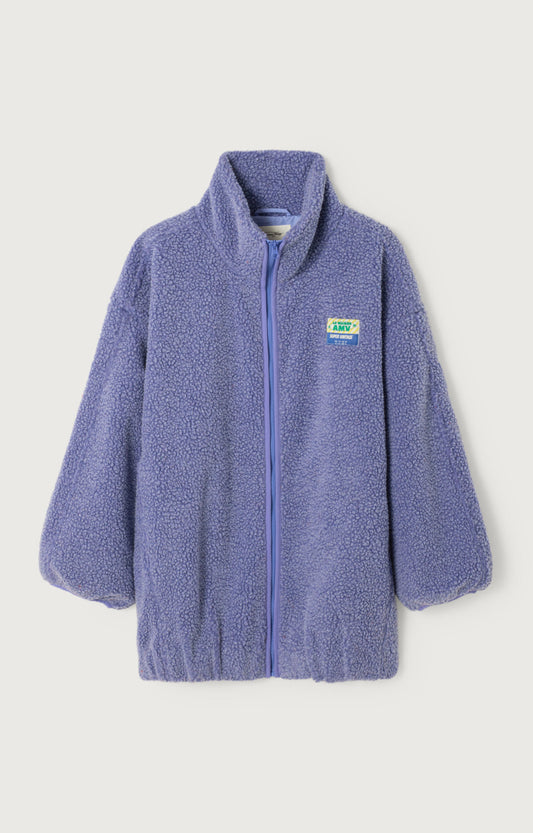 MANTEAU MI-LONG AMPLE ML COL MONTANT ZIPPE