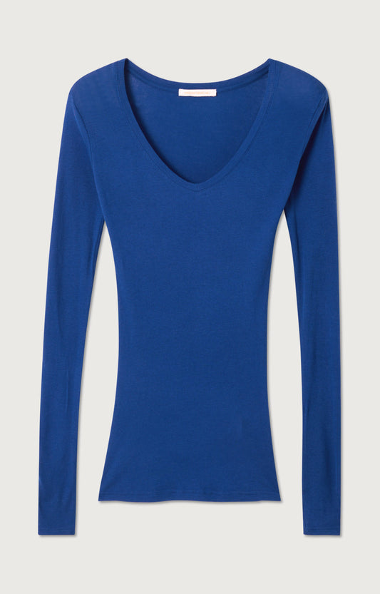 T-SHIRT AJUSTE ML COL V