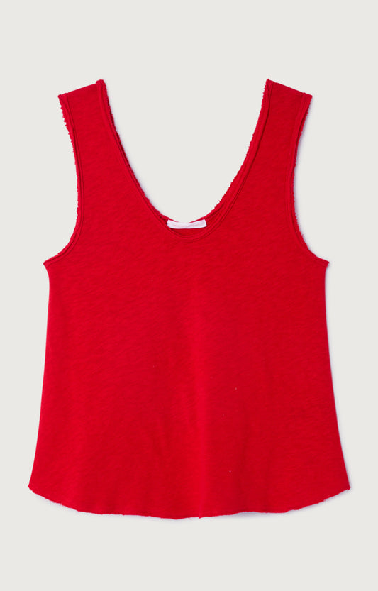 DEBARDEUR MI-LONG TRAPEZE COL U