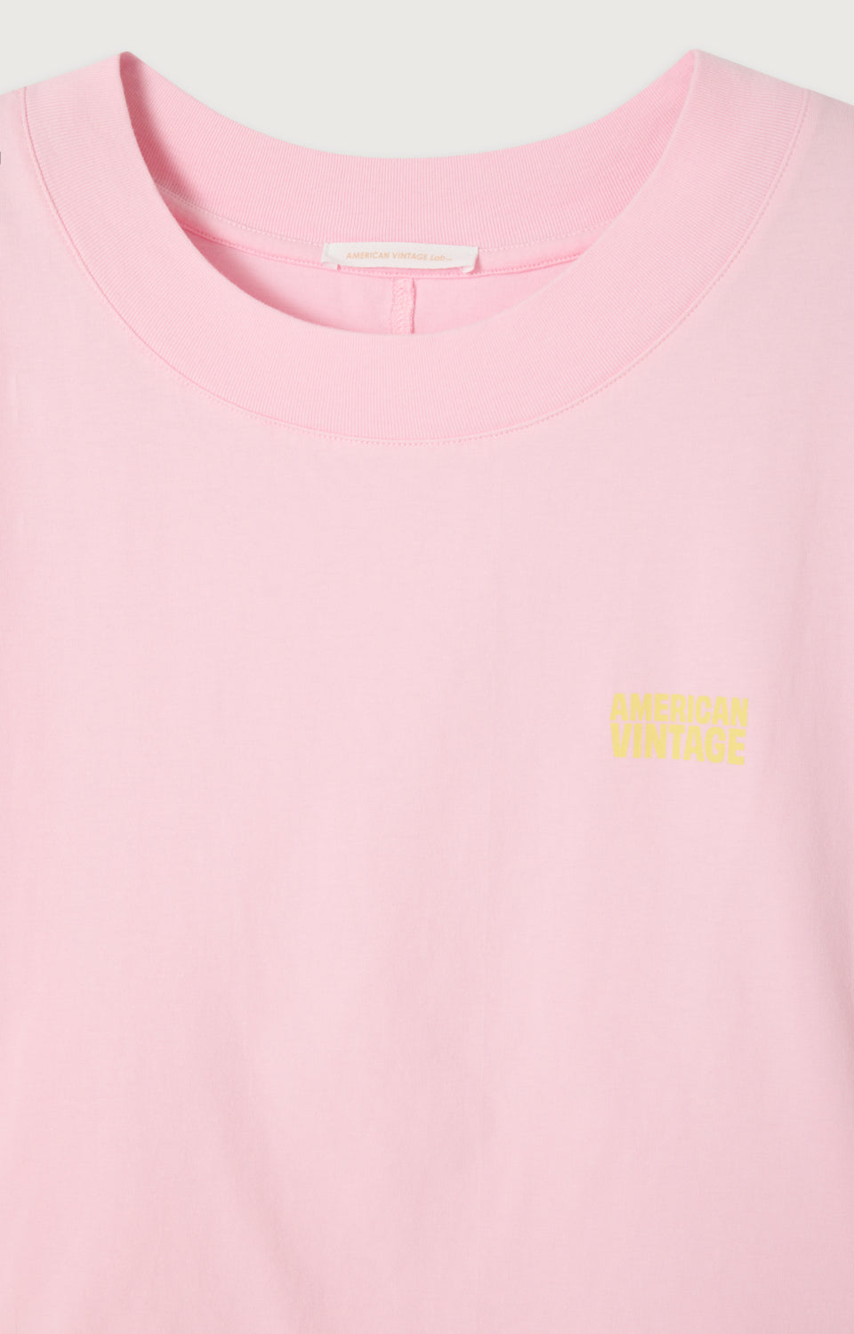 T-SHIRT AMPLE MC COL ROND