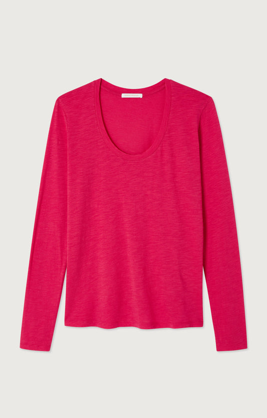 T-SHIRT DROIT ML COL U