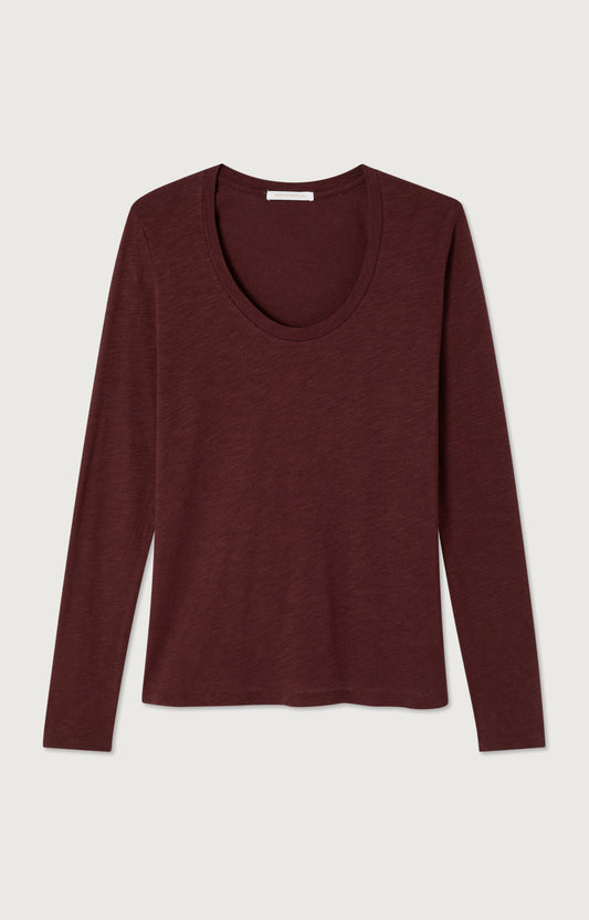 T-SHIRT DROIT ML COL U