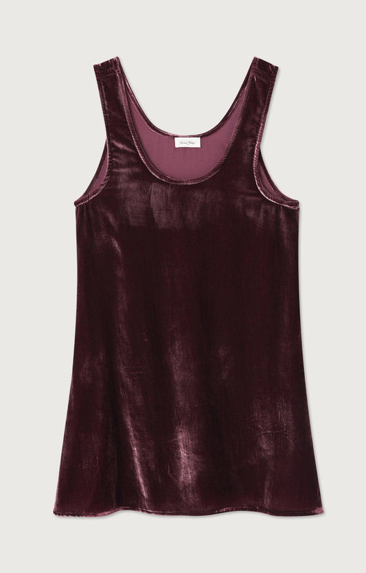 ROBE COURTE TRAPEZE DEBARDEUR
