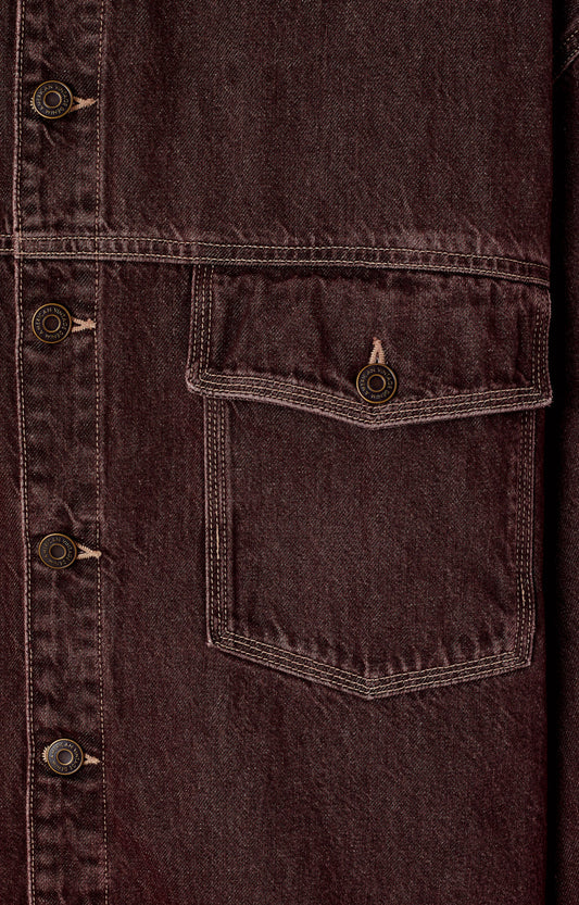 VESTE AMPLE ML BOUTONNEE