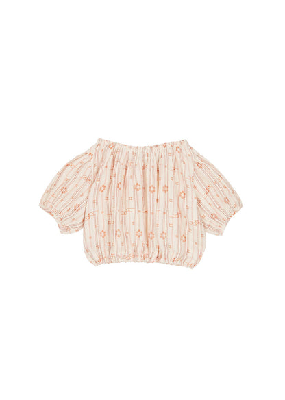 女童浅粉色上衣