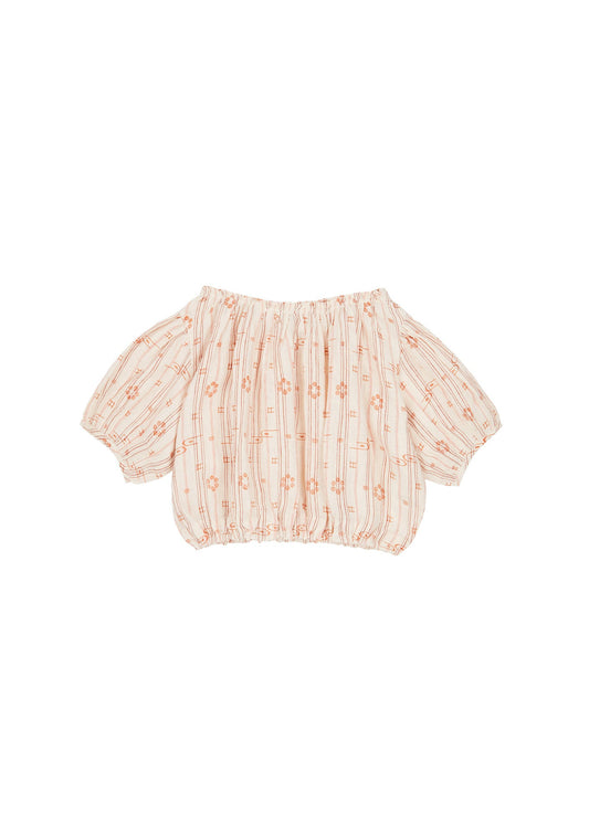 女童浅粉色上衣