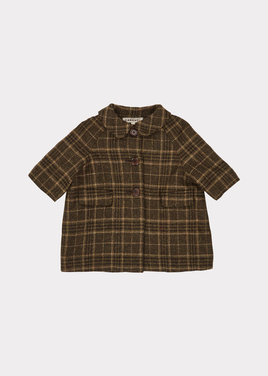 Baby Boys & Girls Green Check Shelduck Coat