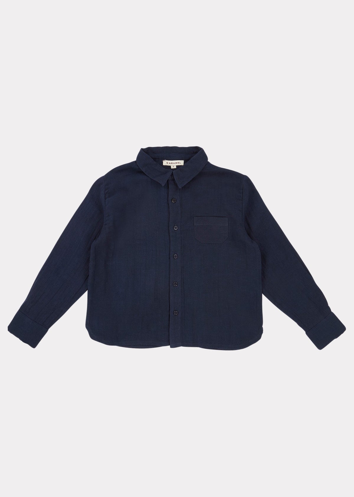 Boys Dark Navy Stint Shirt