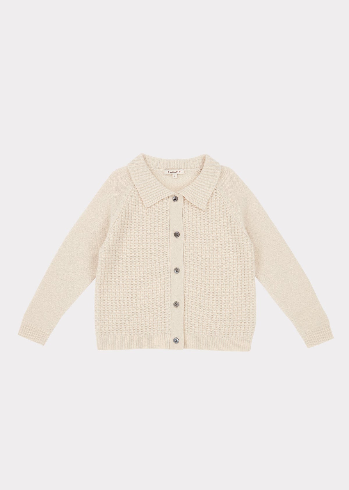 Boys & Girls Cream Woodpecker Cardigan