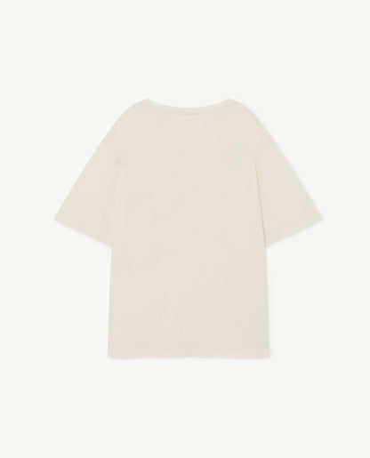 Boys & Girls White Logo Cotton T-shirt