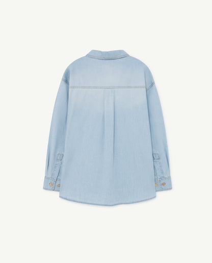 Boys & Girls Blue Denim Shirt