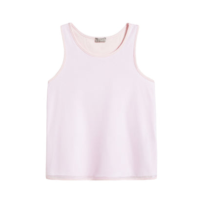 Girls Pearl Pink Tank Top
