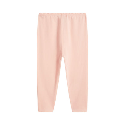 Baby Girls Light Orange Cotton Set