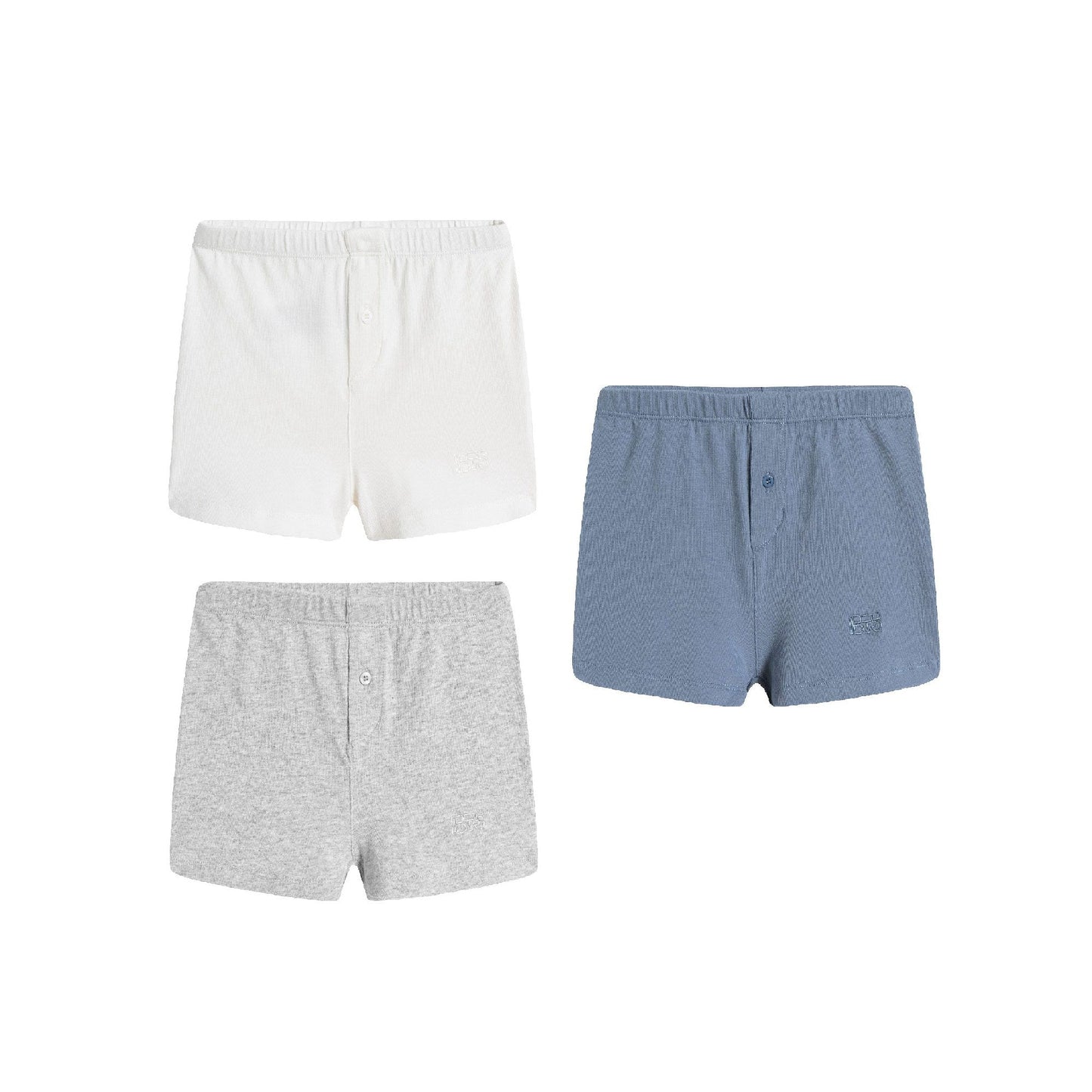 Boys Ecru Underwear Set (3 Pieces)
