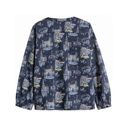 Baby Boys Marine Cotton Shirt