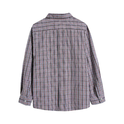 Boys Plaid Cotton T-Shirt