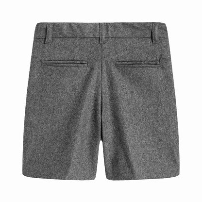 Girls Dark Grey Bermudas Shorts