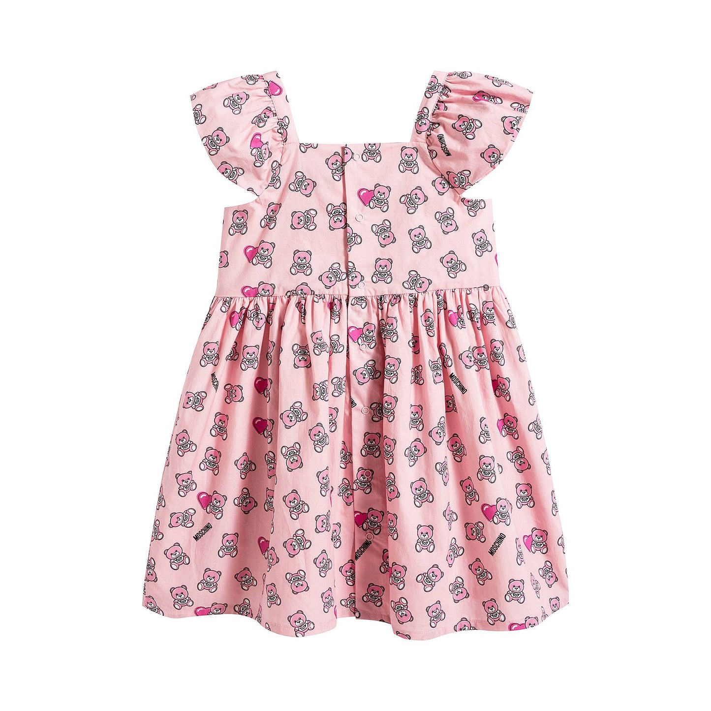 Baby Girls Pink Toy Cotton Dress