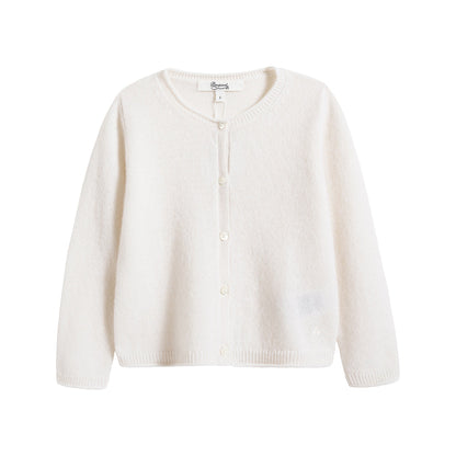 Baby Boys & Girls White Cardigan