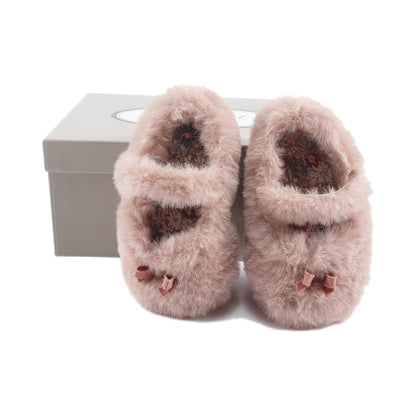 Baby Girls Powder Pink Nursery Shoes