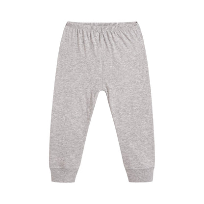 婴儿灰色棉套装