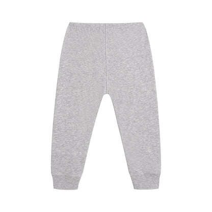 婴儿灰色棉套装